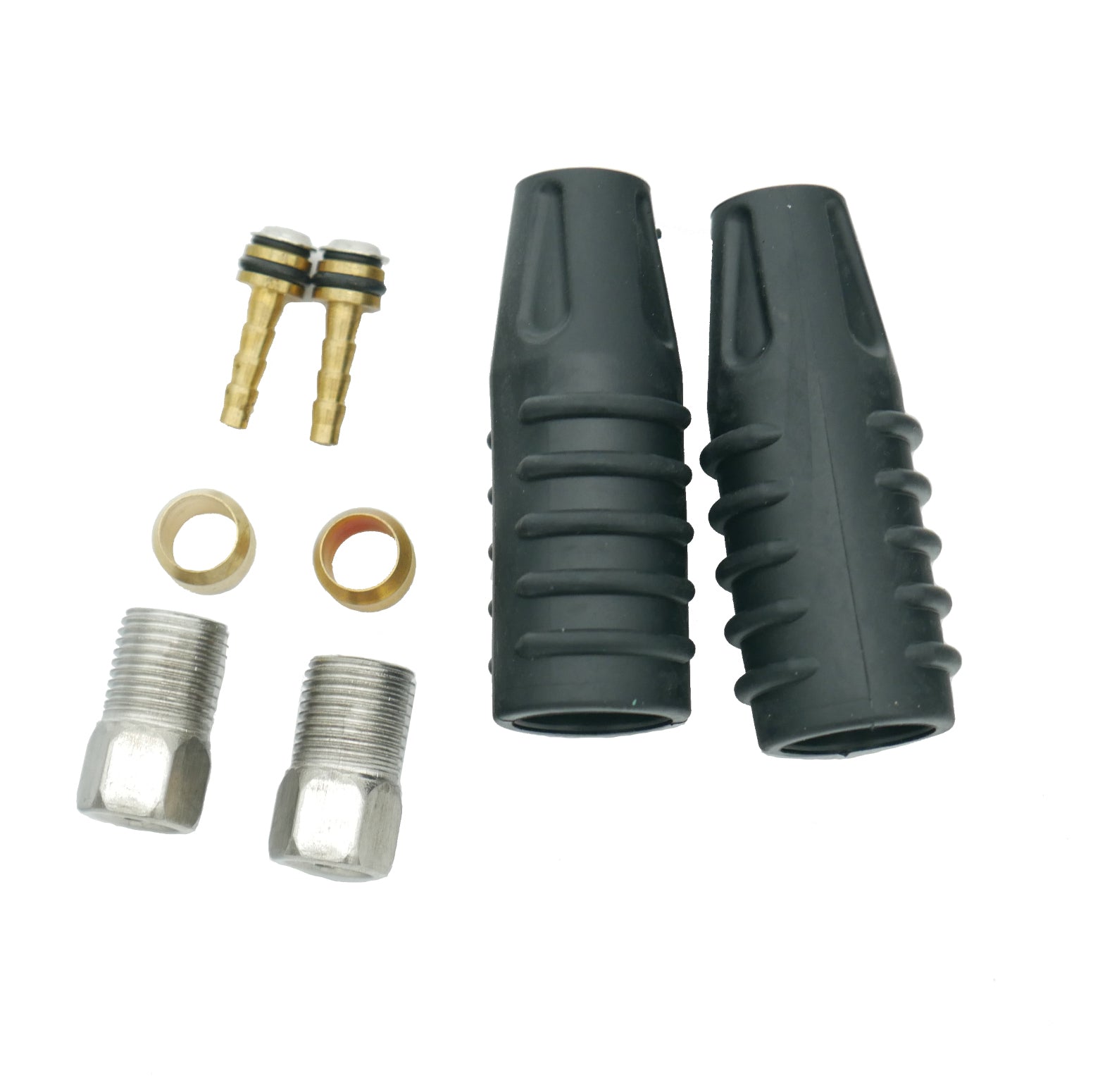 Copper Nickel Alloy Non-Magnetic Brake Pipe Tube Tubing 25FT 3/16" OD Coil Roll 16PCS Galvanized Nuts Line Kit Inverted Flare - Foto 2