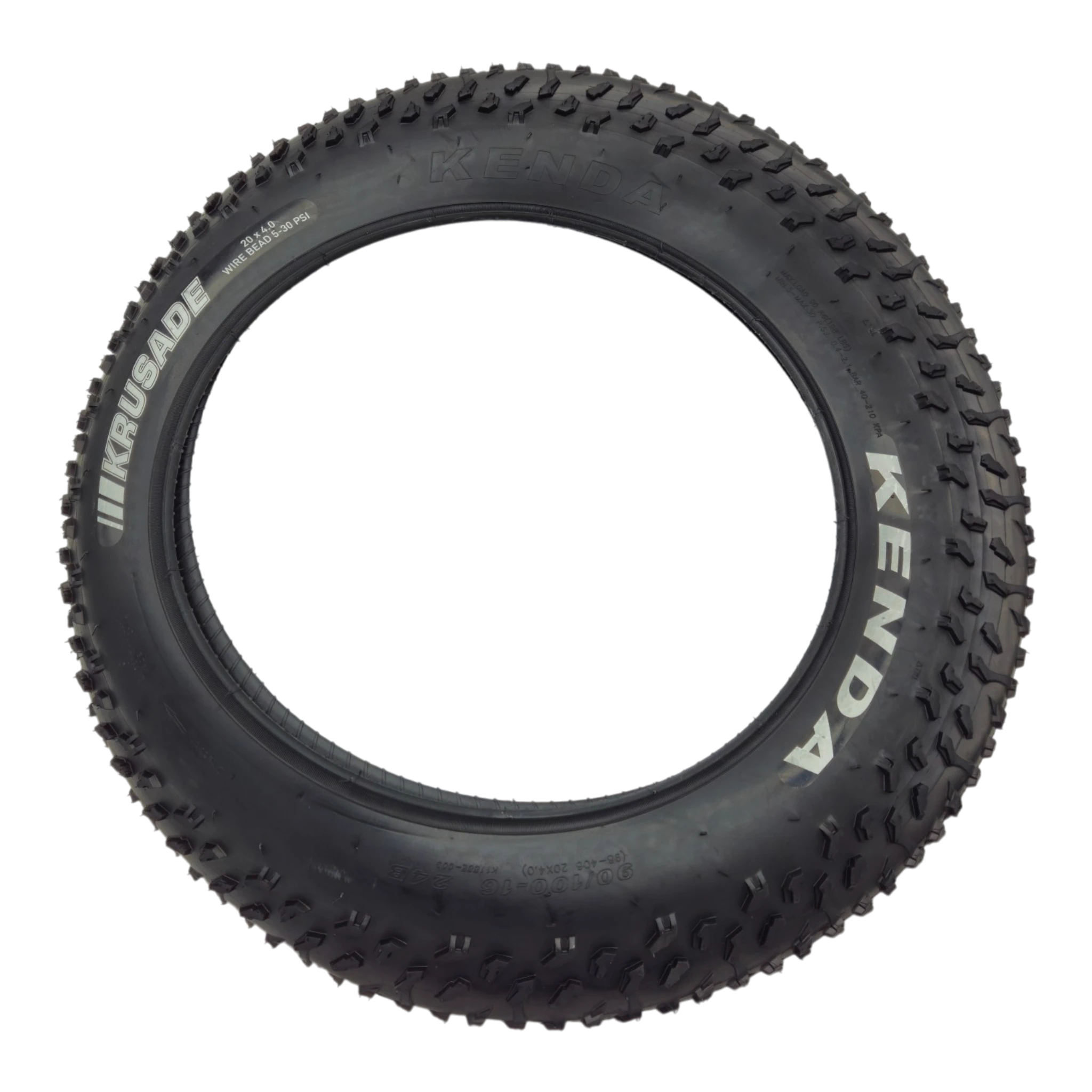 20x4 Kenda Krusade Tire | eBike Replacement Tires & Wheels - Biktrix