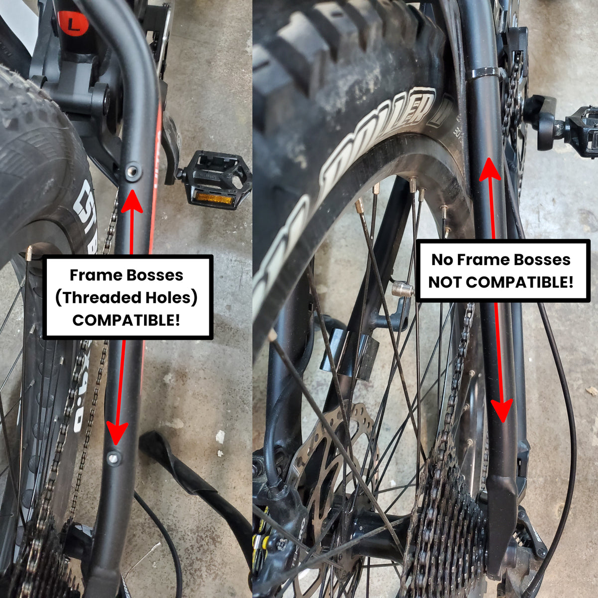 Full Suspension Rack and Fender Set