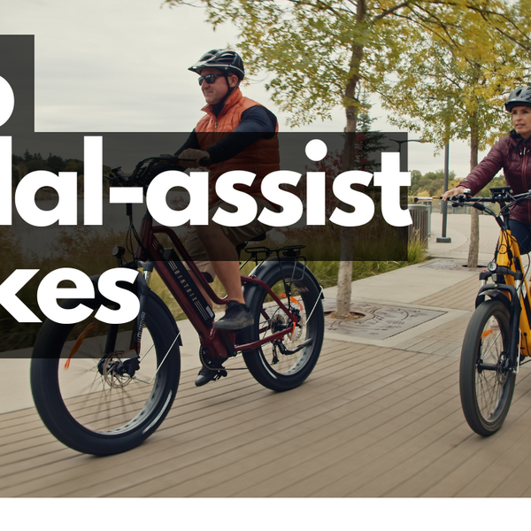 electric assist bicycle canada Hiboy P6 Fat Tire Bike integrated battery New upgraded torque sensor Intelligent 5 level pedal assist and digital LCD display Suspension fork with lockout and adjustment Revv 1 FS (Frame Type: