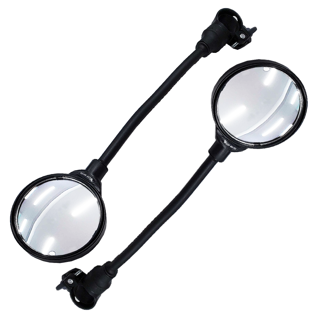 Flexible bike best sale mirror