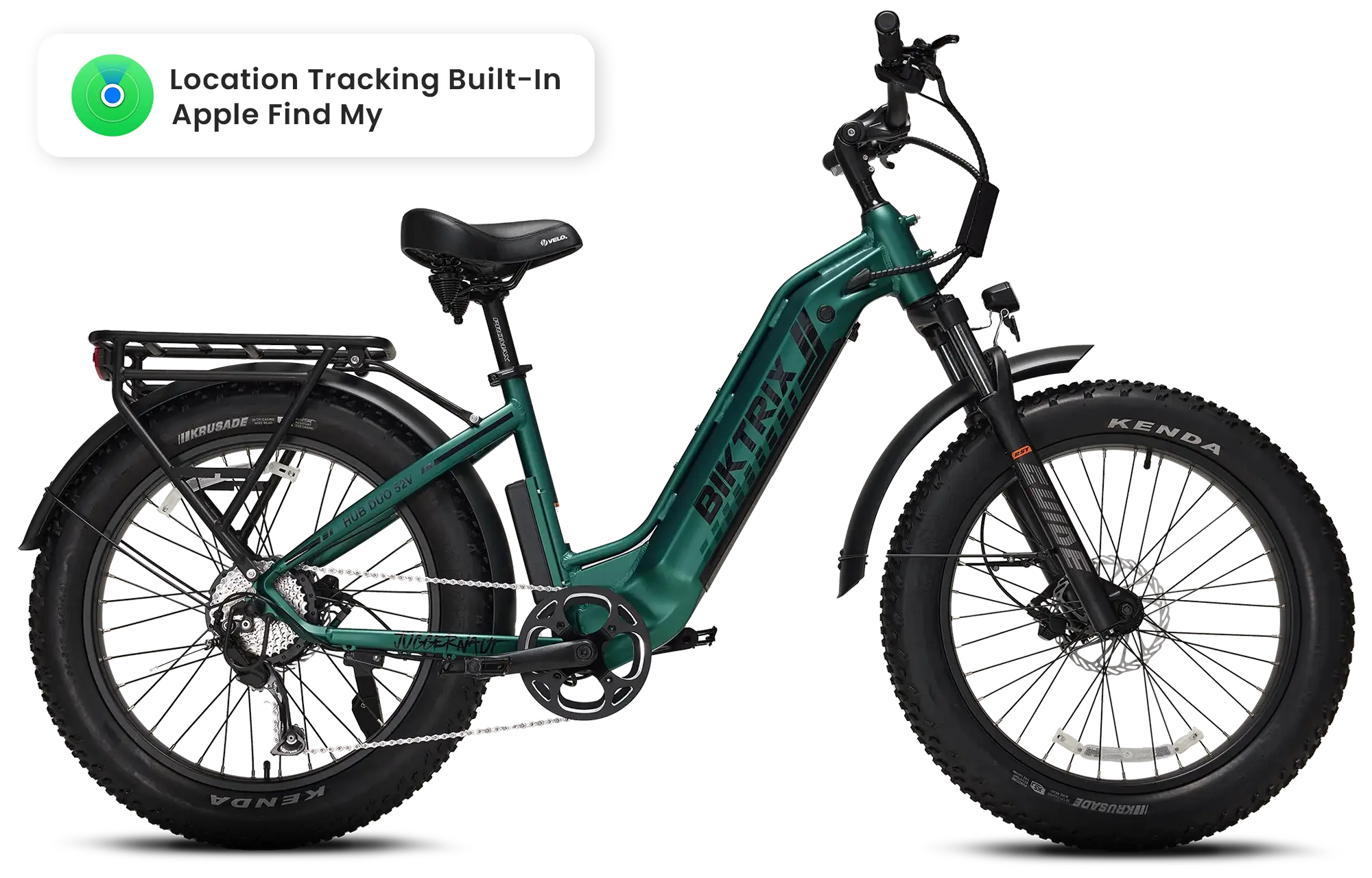 Biktrix Juggernaut step-through fat-tire electric bike — Saskatoon, Canada