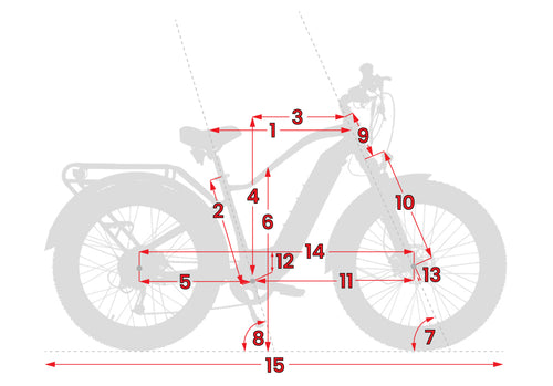 Bike geometry diagram