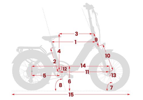 Bike geometry diagram