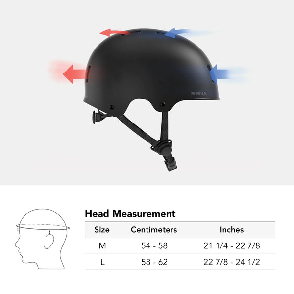 Sena RUMBA Bluetooth Helmet with Rider-to-Rider Intercom