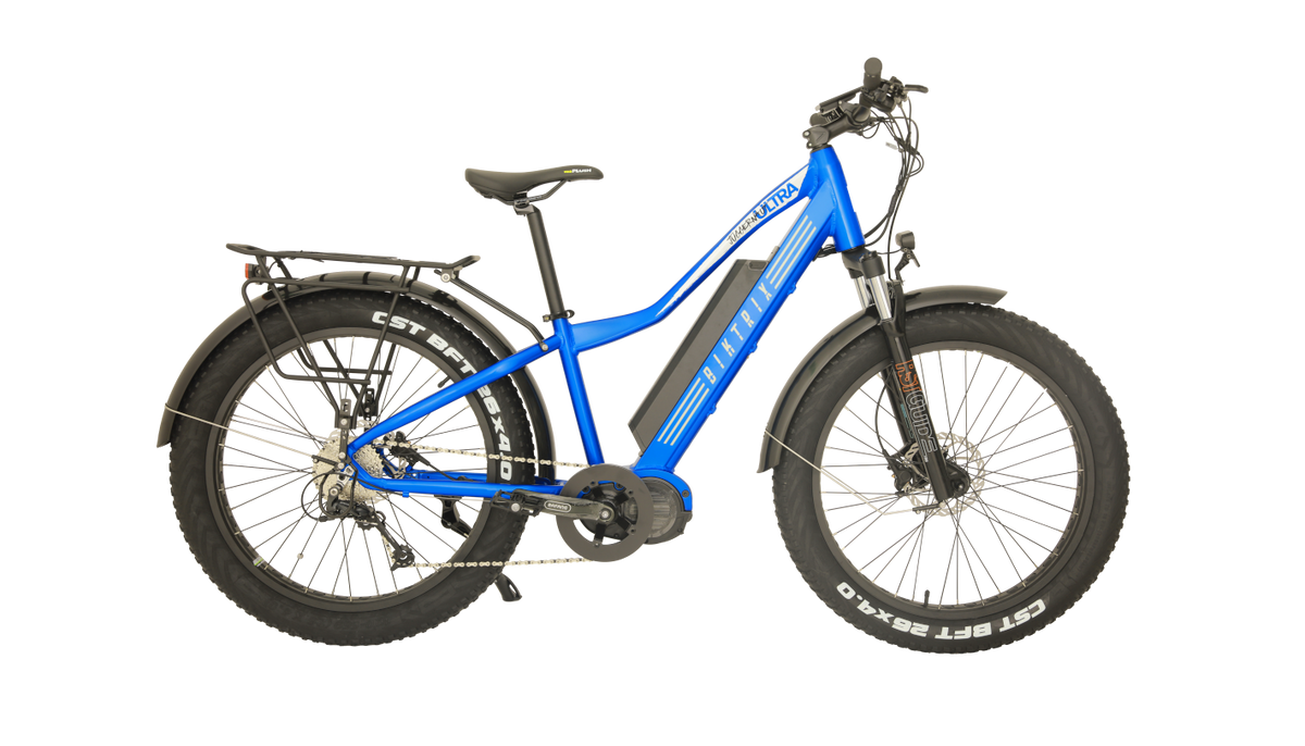Biktrix Juggernaut Ultra 1000 All Terrain Electric Bike - Charged Cobalt